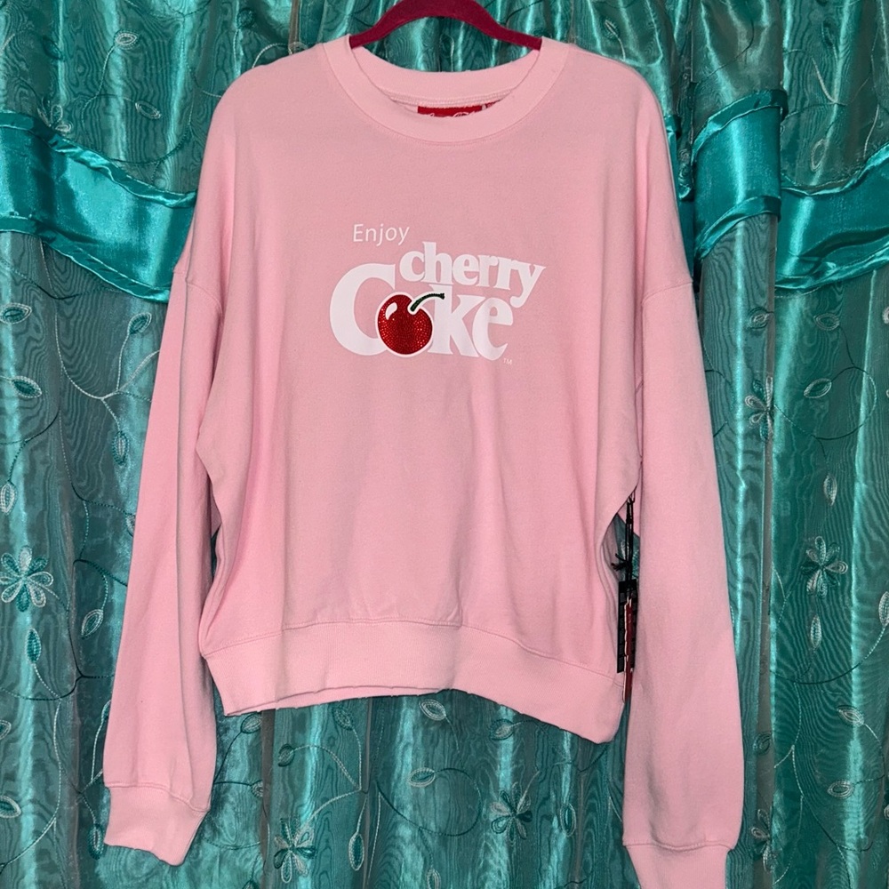 Pink Cherry Coke Sweatshirt🍒